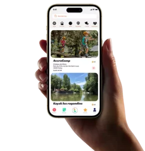 Ecran de l'application Tookta
