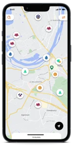 Carte des activités pour enfants aux alentours